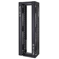 M-0896 | RACK TOP SOLUTION G5 45U PRETO COM GUIAS VERTICAIS DE 300MM