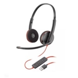 M-0919 | HEADSET PLANTRONICS BLACKWIRE C3220 DUO USB-A - 209745-101