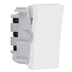 M-0350 | MODULO DE INTERRUPTOR SIMPLES BRANCO