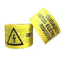 M-5141 | FITA DE IDENTIFICAÇÃO ELÉTRICA SUBTERRÂNEA 7,6MMX300M