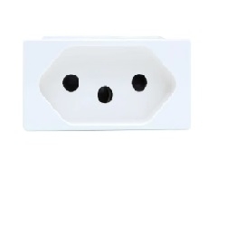 M-5109 | TOMADA 2P+T 10A-250V PB N1136 BL 1MD BC UNNO 2CL0N113601BR