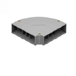 M-0255 | CURVA HORIZONTAL 90° SEPTO MOV. 25MM OU 45MM