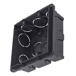 M-0156 | CAIXA 4X4 DE PVC DE EMBUTIR EM ALVENARIA