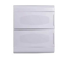 M-5133 | CENTRO SOBR PVC P/24 DISJ DIN SCS36PT TPA TRANSP