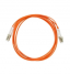 M-0220 | CORDAO DUPLEX CONECTORIZADO 62.5 LC-UPC/LC-UPC 2.5M - LSZH-LARANJA (A - B)