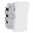M-0350 | MODULO DE INTERRUPTOR SIMPLES BRANCO